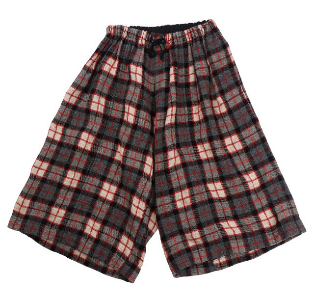 tricot Comme des Garçons CheckPatternWideShorts