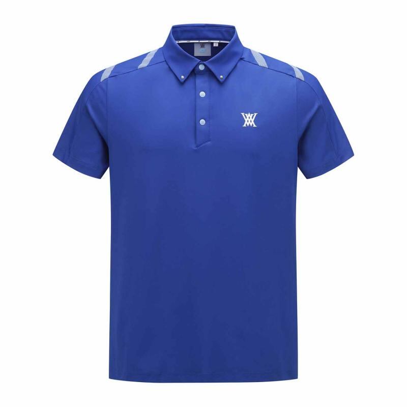 MEN ICE DOTS LOGO PATTERN SHORT T-SHIRT | ANEW GOLF JAPAN MEN ICE DOTS LOGO PATTERN SHORT T-SHIRT | ANEW GOLF JAPAN