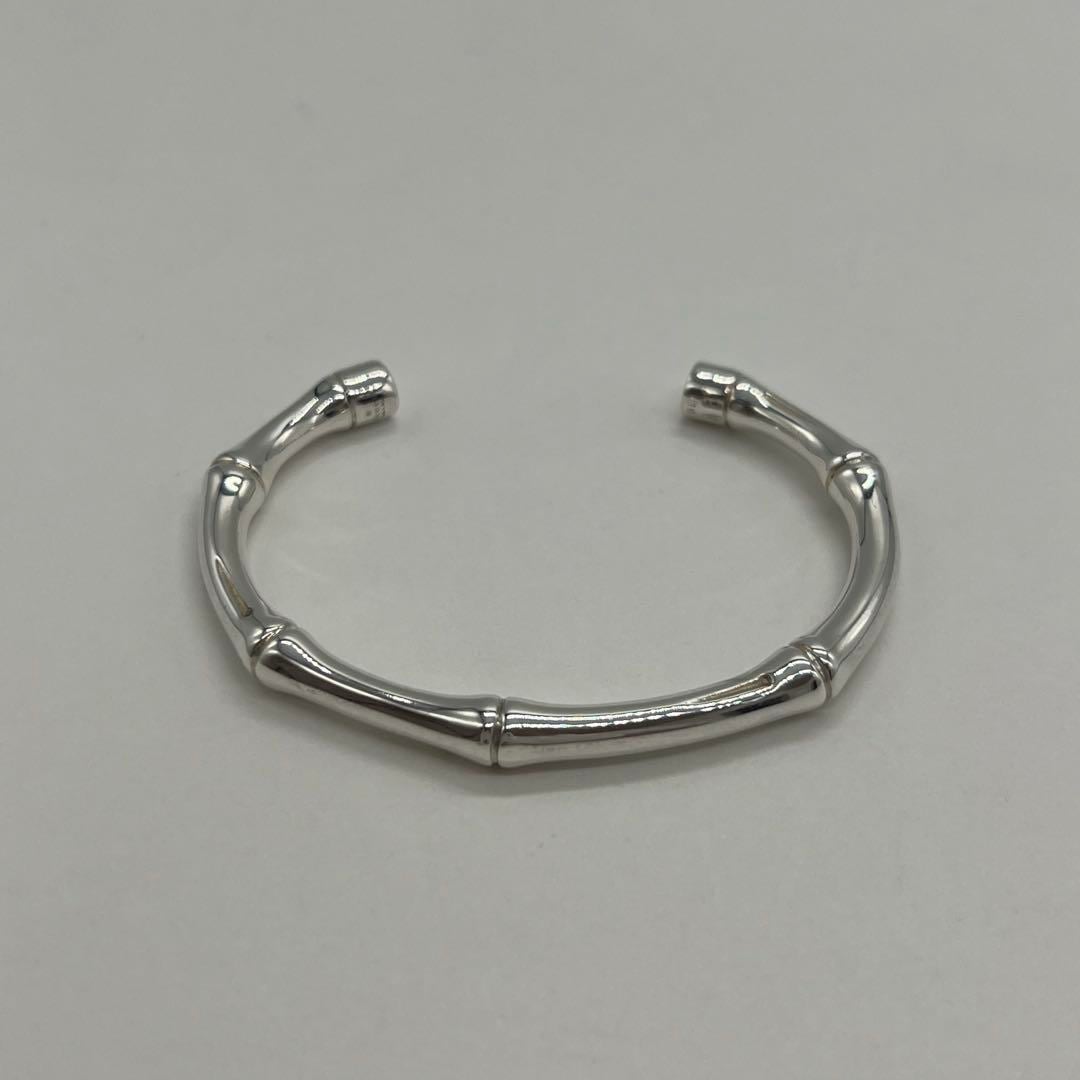 グッチ GUCCI バンブー バングル 表記サイズ16 SV925