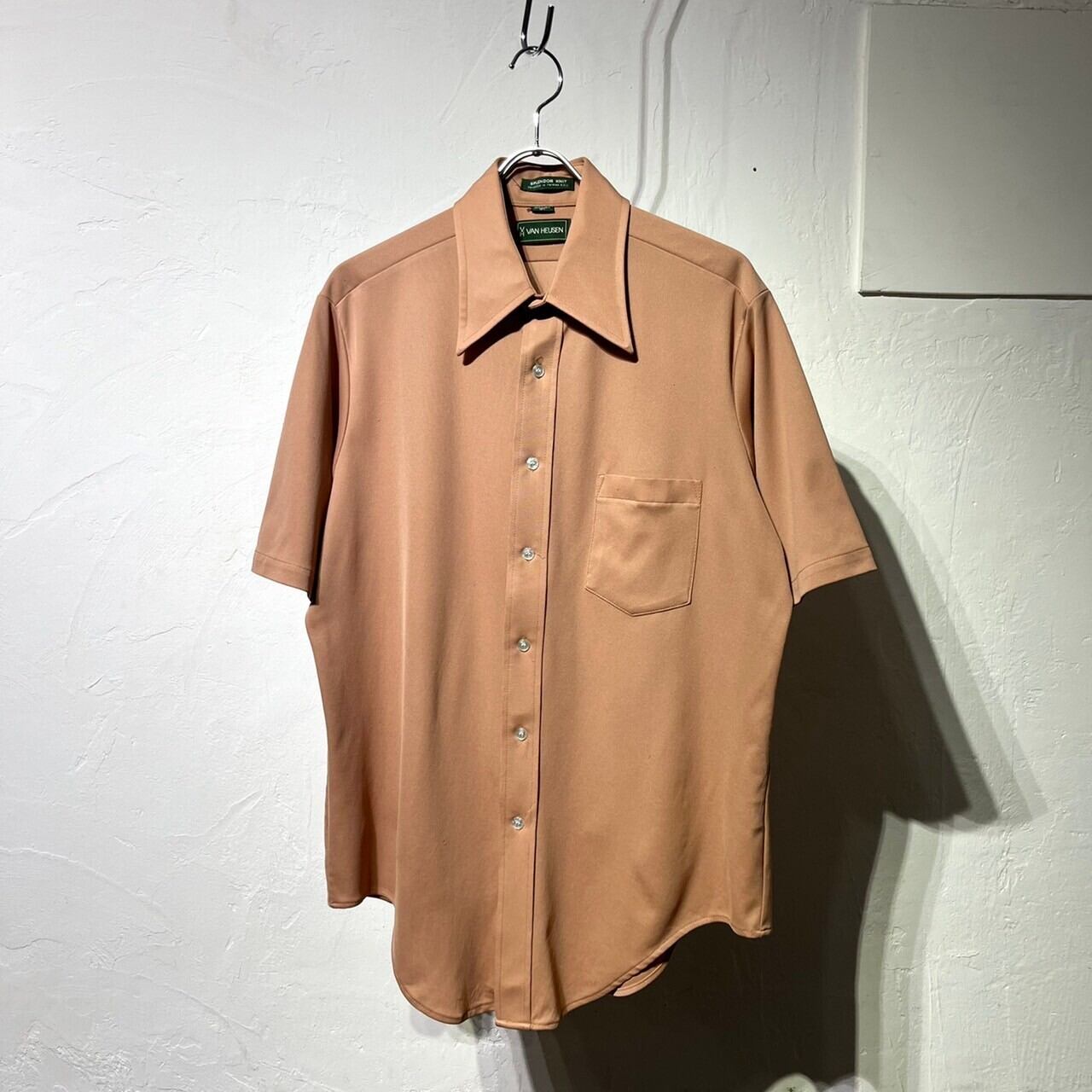 80s VAN HEUSEN Knit Shirt