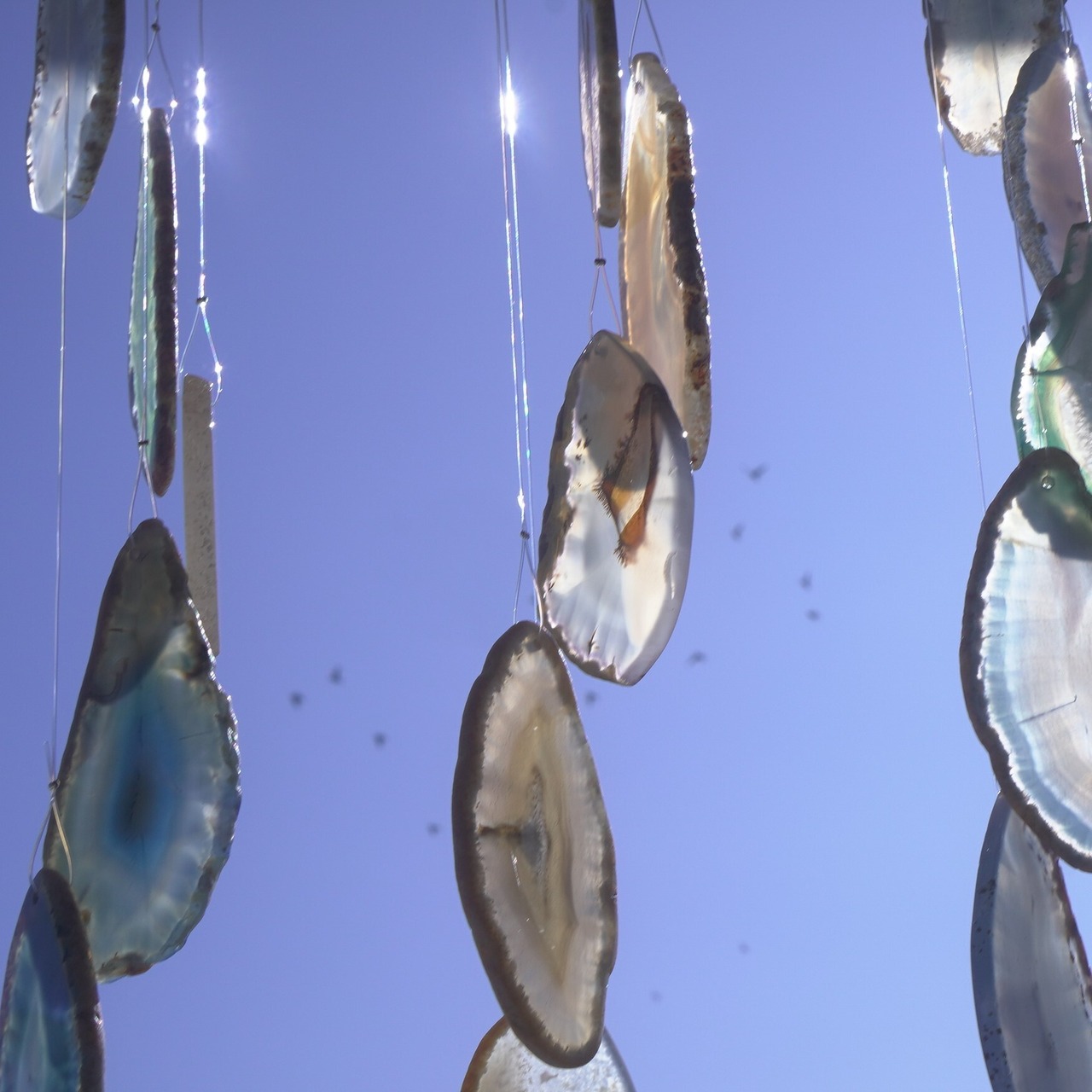 Winter Forest - アゲートヒーリングチャイム / Agate Sun Catcher Wind Chime 128