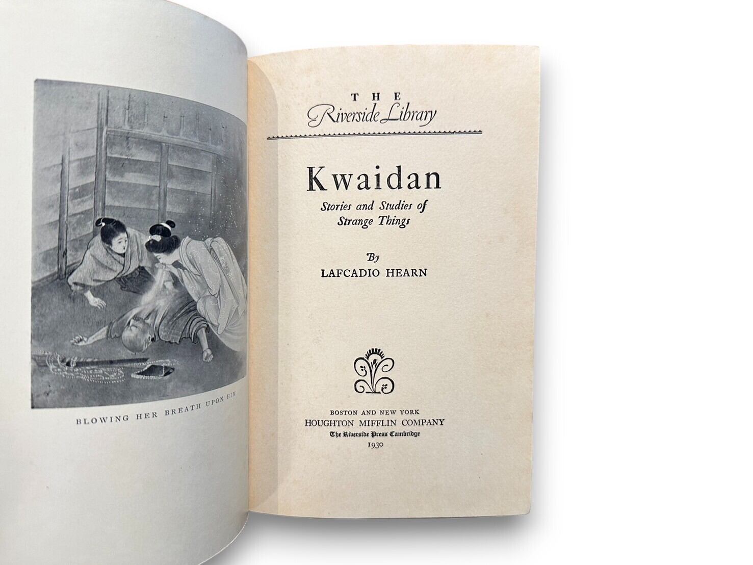 SJ252】-The Riverside Library- Kwaidan Stories and Studies of