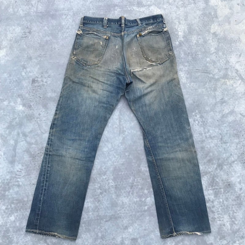 50's Lee RIDERS リー ライダース 101Z センター黒タグ デニム