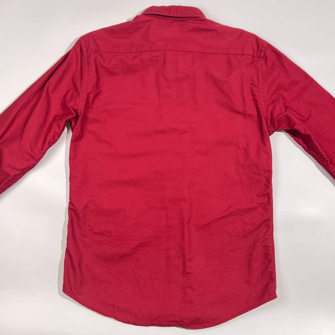 BURBERRY BLACK LABEL バーバリー コットン 長袖シャツ 2/レッド系 メンズ 三陽商会