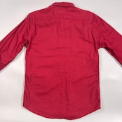 BURBERRY BLACK LABEL バーバリー コットン 長袖シャツ 2/レッド系 メンズ 三陽商会