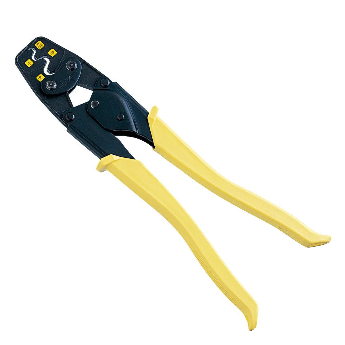 【特価処分】ホーザン(HOZAN) 圧着工具(リングスリーブ用) 圧着ペンチ 電気工事士技能試験対応 適応サイズ小(1.6×2)/小/中/大 P-77