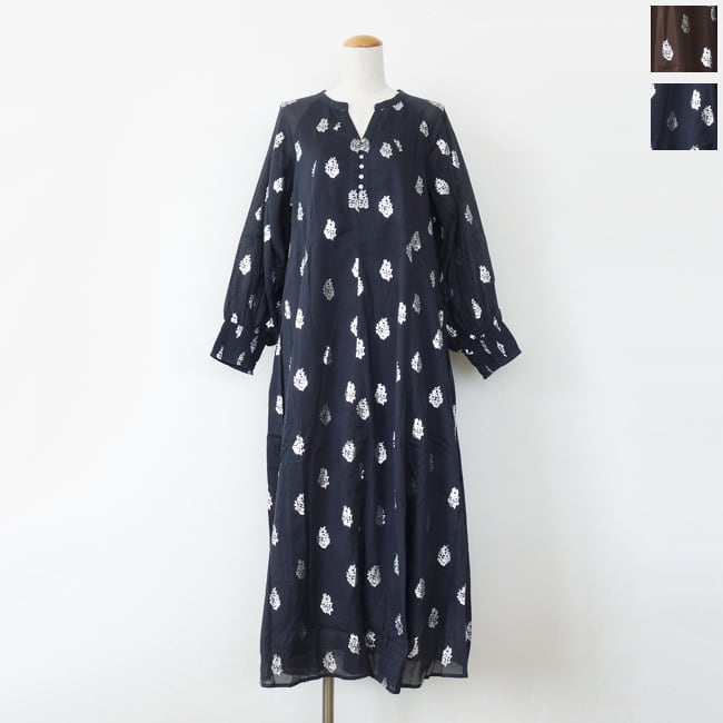 ne Quittez pas (ヌキテパ) ワンピース Cotton Voile Jasmine