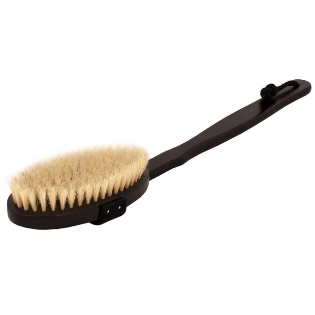 Emendo 木製ボディブラシ Black (ブラック)