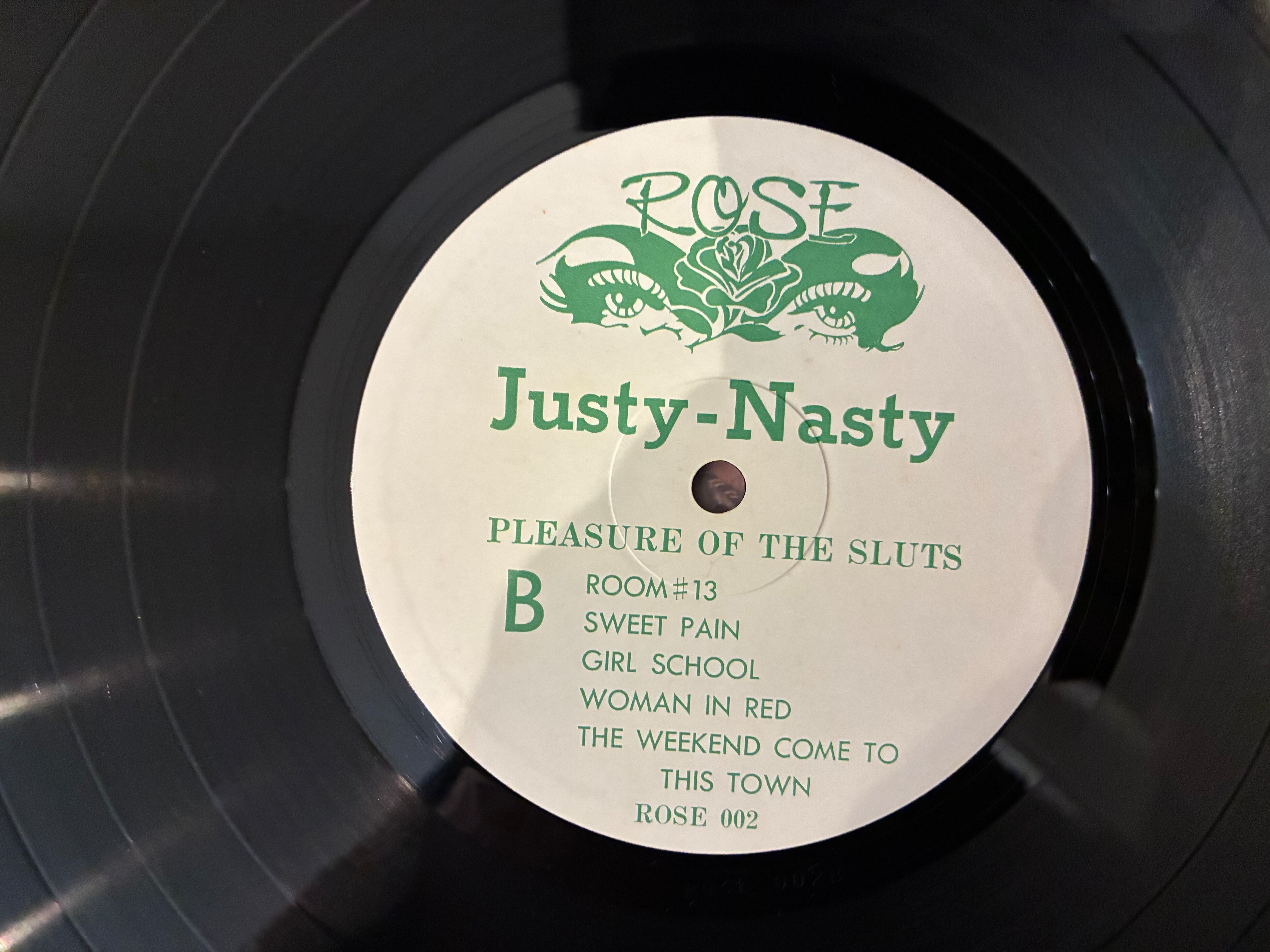 Justy-Nasty PLEASURE OF THE SLUTS レコード JUSTY NASTY / PLEASURE OF THE SLUTS | sixteen records (シックス