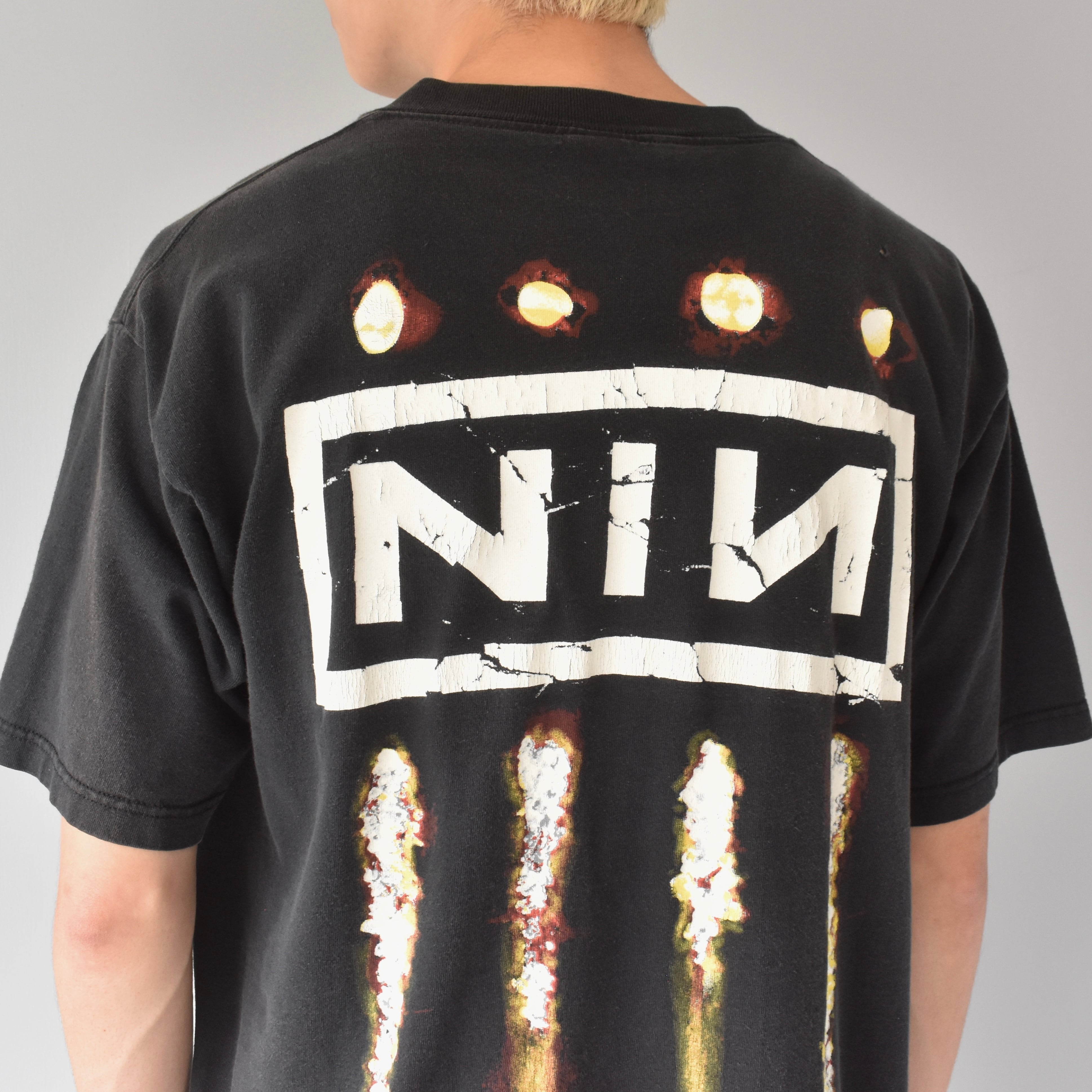 VINTAGE】 “NINE INCH NAILS” 90's~ 『the downward spiral』 Printed