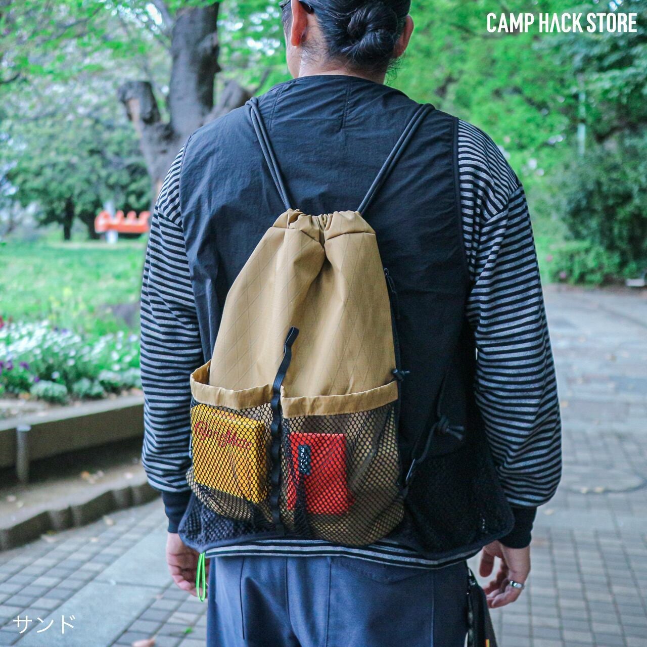 アウトドア派ナップサックがリニューアル「Osanpo Knapsack 2」 | CAMP