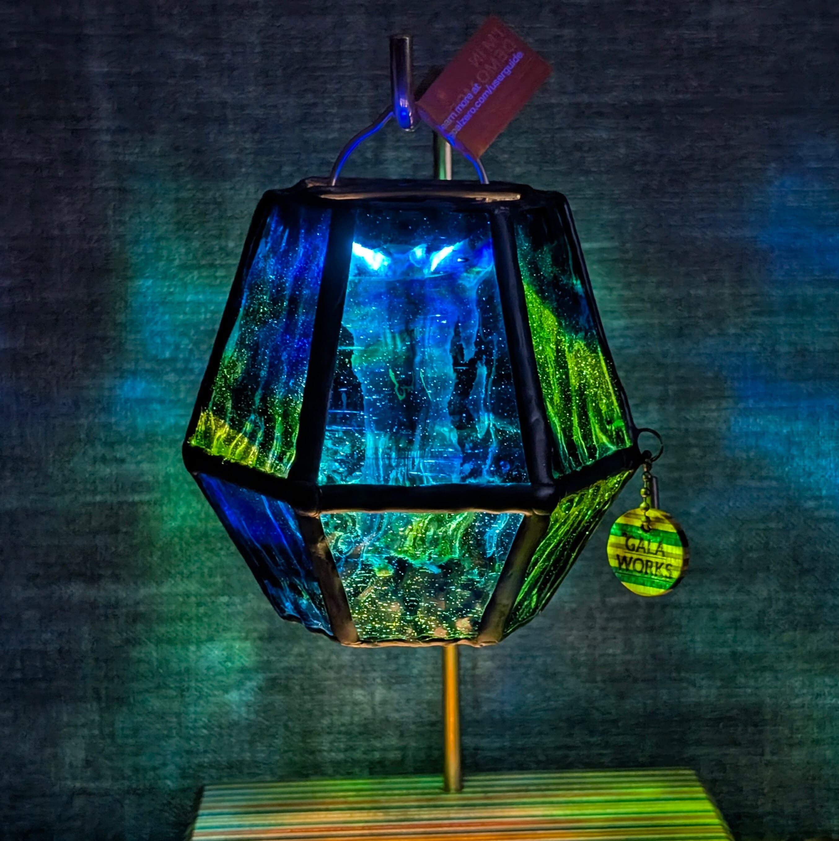 galaworks ランタンシェード ステンドガラス 【公式通販】