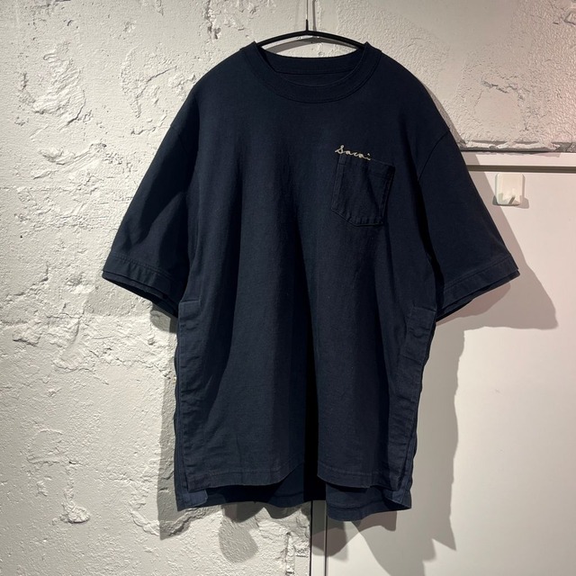 sacai サカイ 22SS Cotton Twill T-Shirt コットンツイルTシャツ 22 