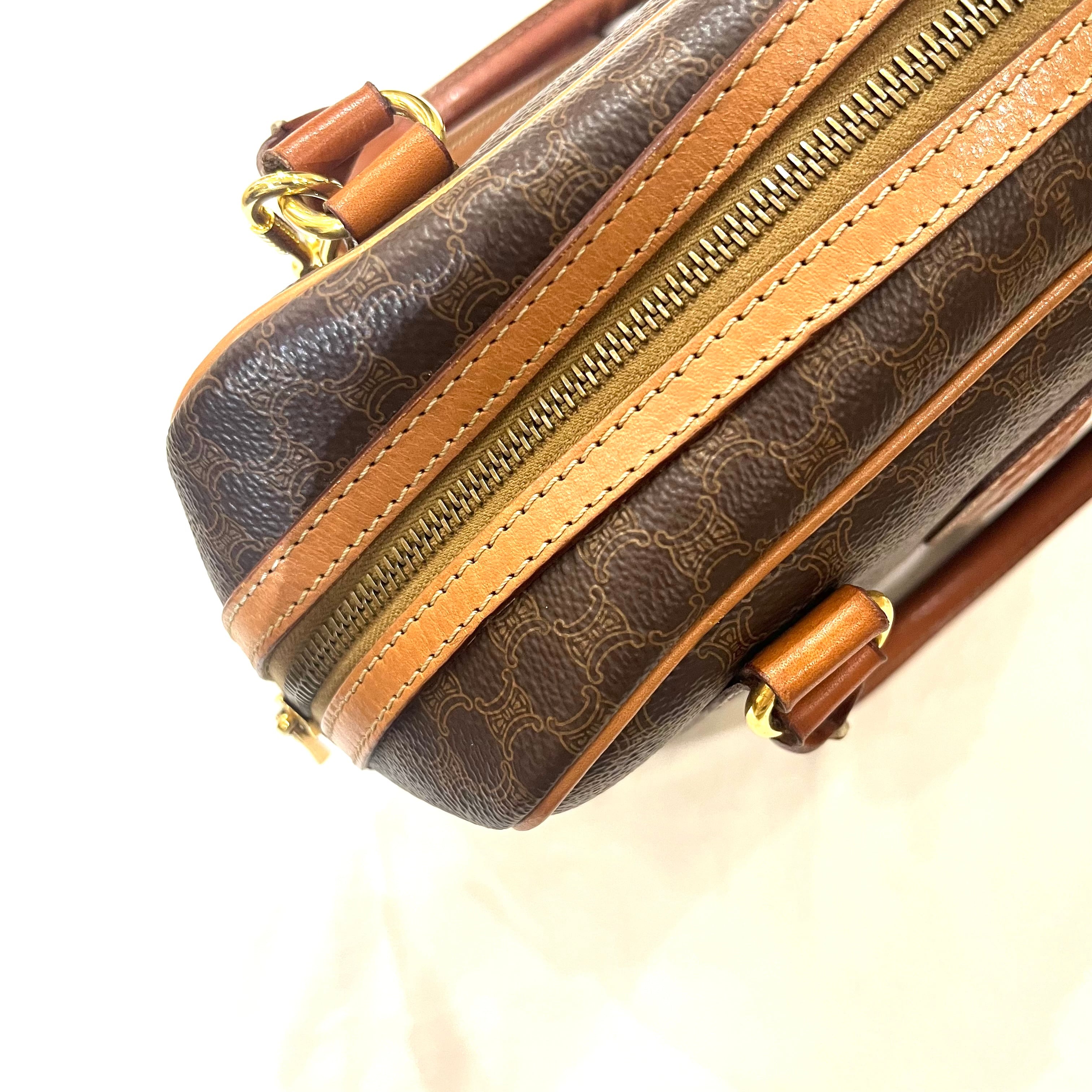 CELINE】2972 ヴィンテージ セリーヌ マカダム柄 ブラゾン