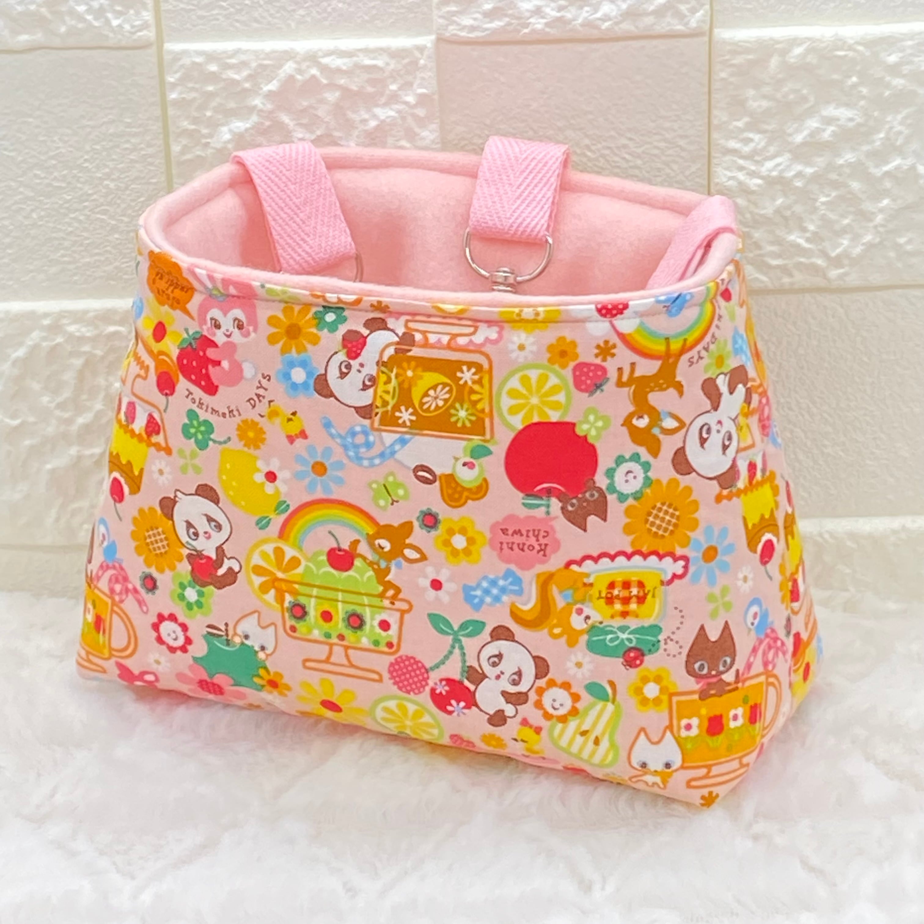 フクロモモンガ ポーチ ダブルサイズ | ぷくぷくインテリア