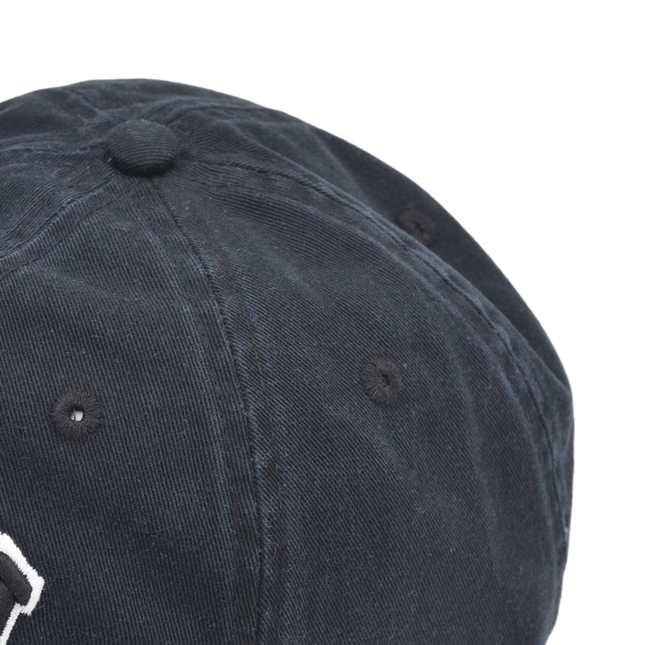 【GANNI】Washed Cotton Canvas Cap Emb - 8