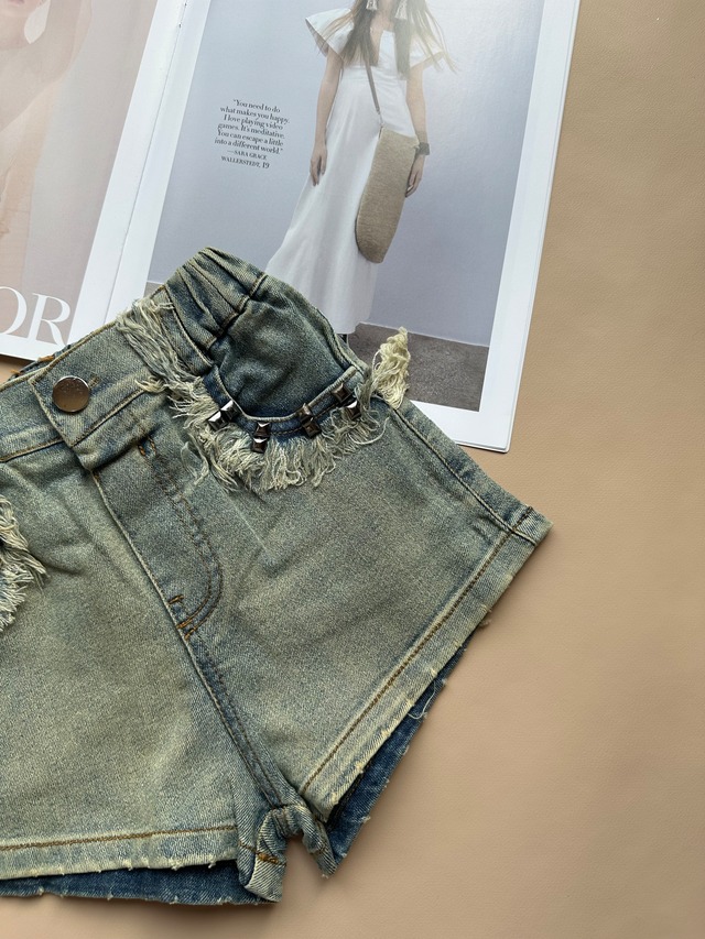 《即納》〜studs short pants〜