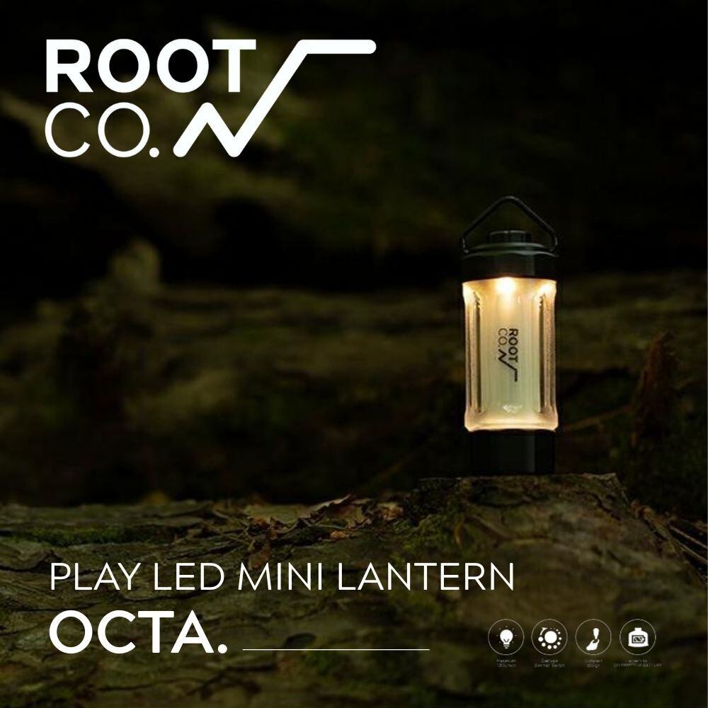ドラム缶LEDライト内臓No.5 ROOT CO. PLAY LED MINI LANTERN OCTA. | 7th9LODGE