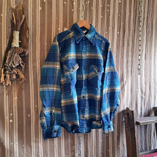 70's~80's FROSTPROOF フランネルシャツ used [501009]