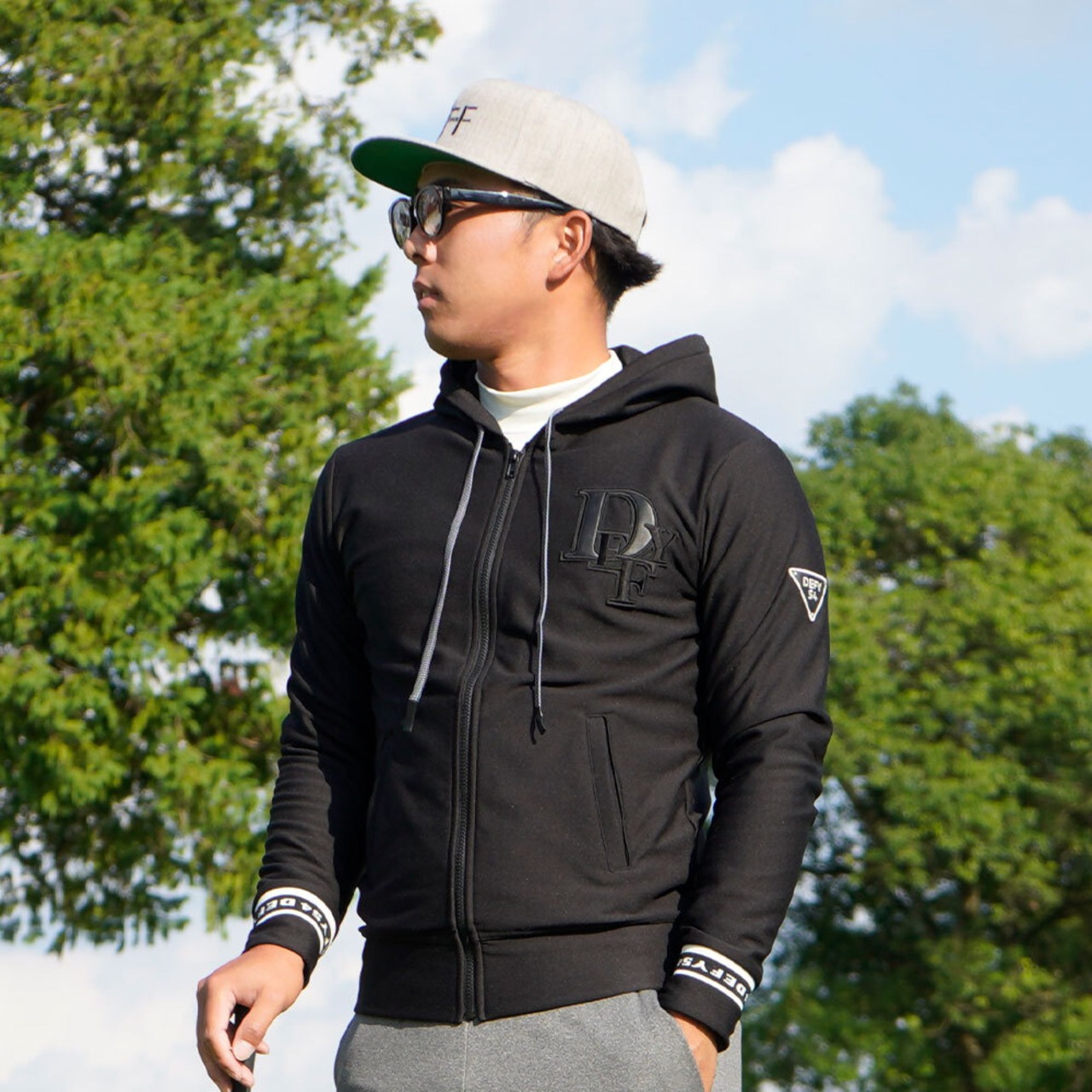 4WAY STRETCH WARM HOODIE AMG417006