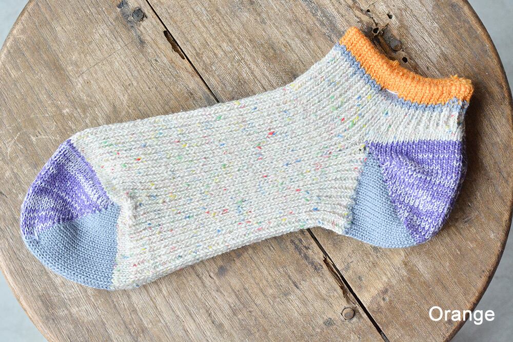 マウナケア Mauna Kea 踵切替レディーススニーカーソックス(220806)全5色