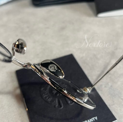 CHROME HEARTS クロムハーツ BK/SS BONE PRONE IV メガネ | chromehearts