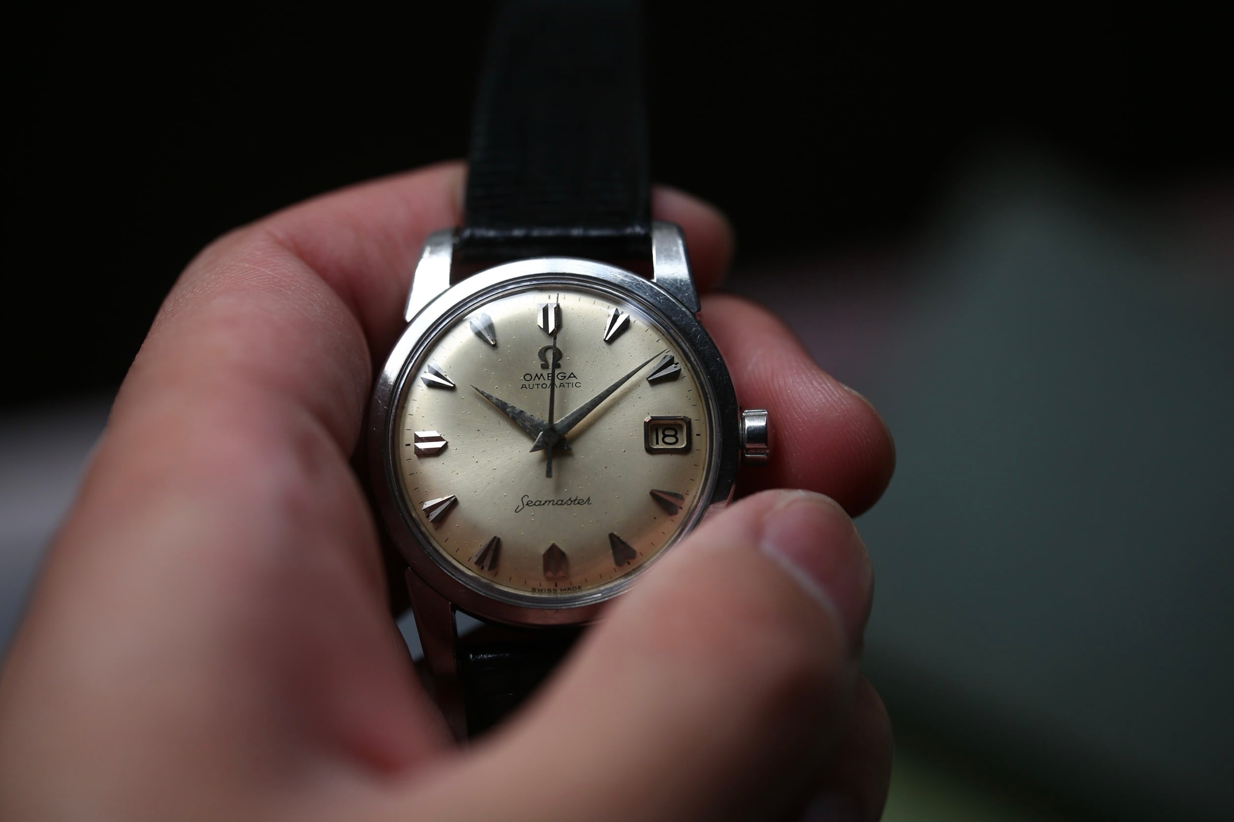 OMEGA】 1959年製 オメガ シーマスター カレンダー 2nd 