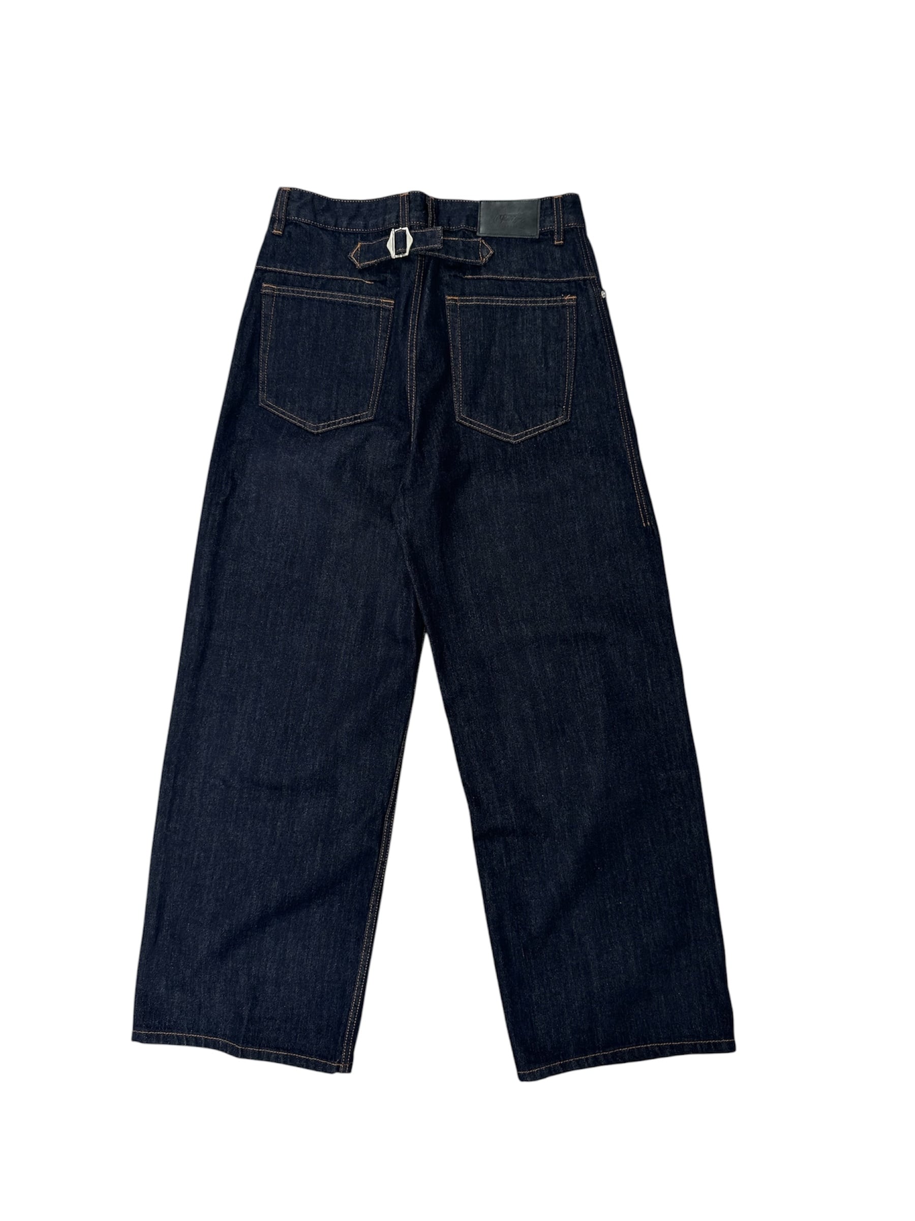 Classic Buckle Semi-Wide Denim | 【ボトムス専門店】MODE SPACE