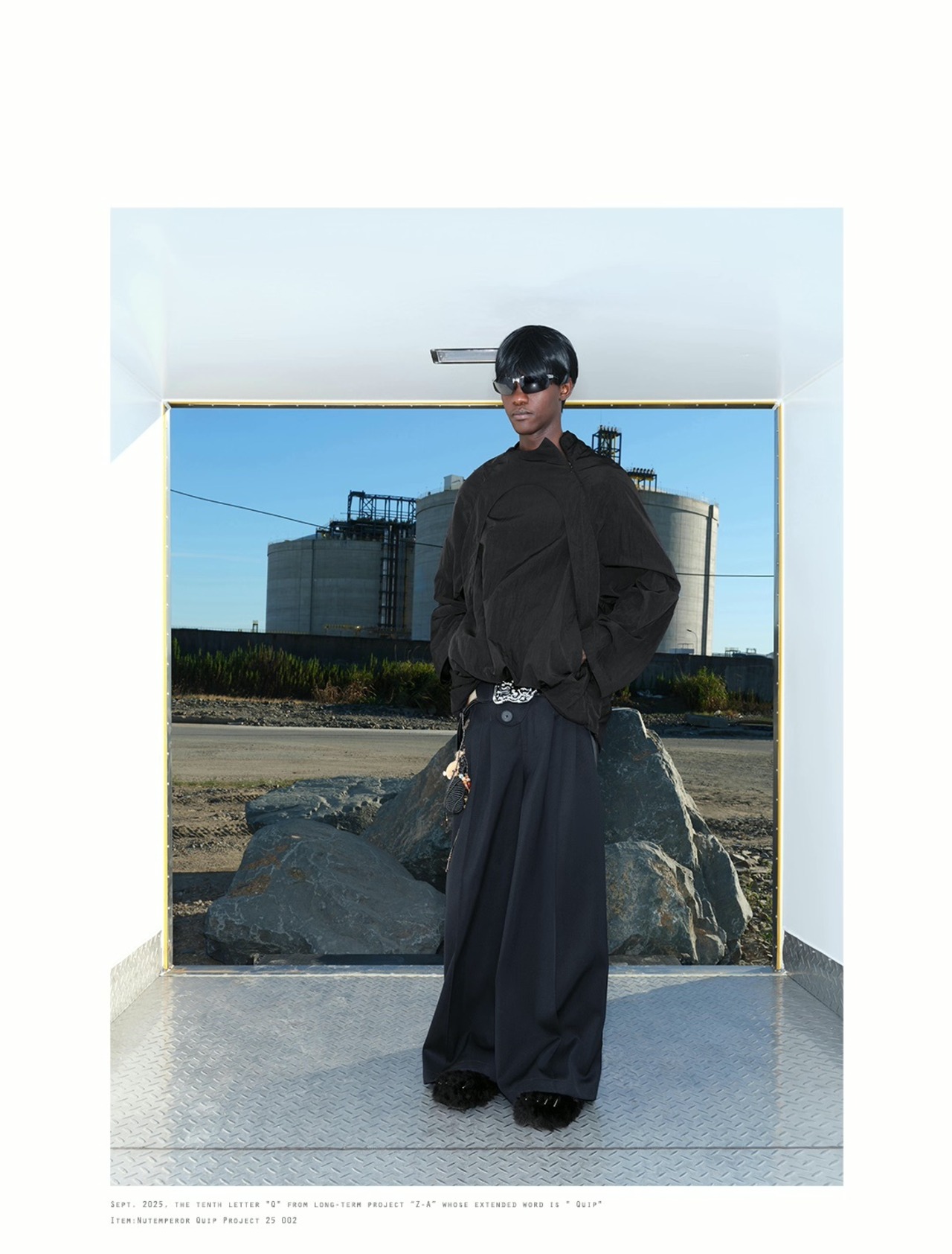 NUTEMPEROR Quip Project 002 Irregular Cut Pullover