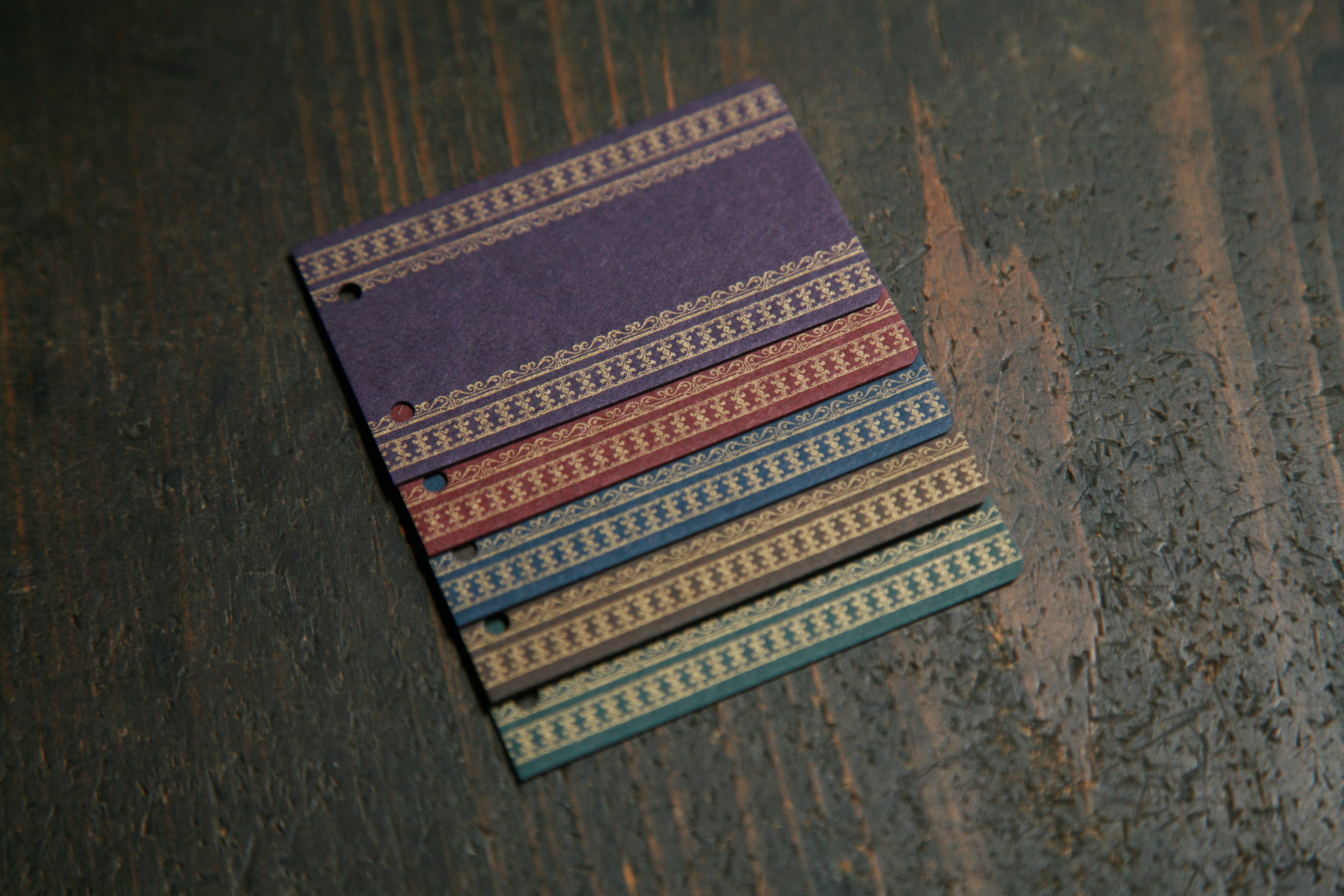LETTER PRESS INDEX (MICRO5） 〔retro pattern series〕 | 廣運舘活版所