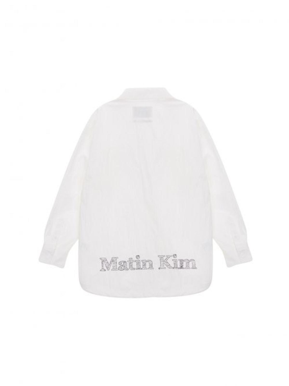 MATIN KIM] OUT POCKET WORK SHIRT IN IVORY | もごつ