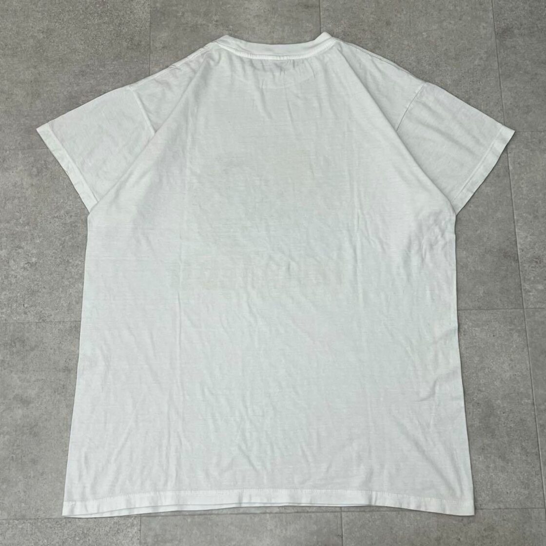 90s ユーロビンテージ Tシャツ エロT ジョークT tee ビンテージT 白 