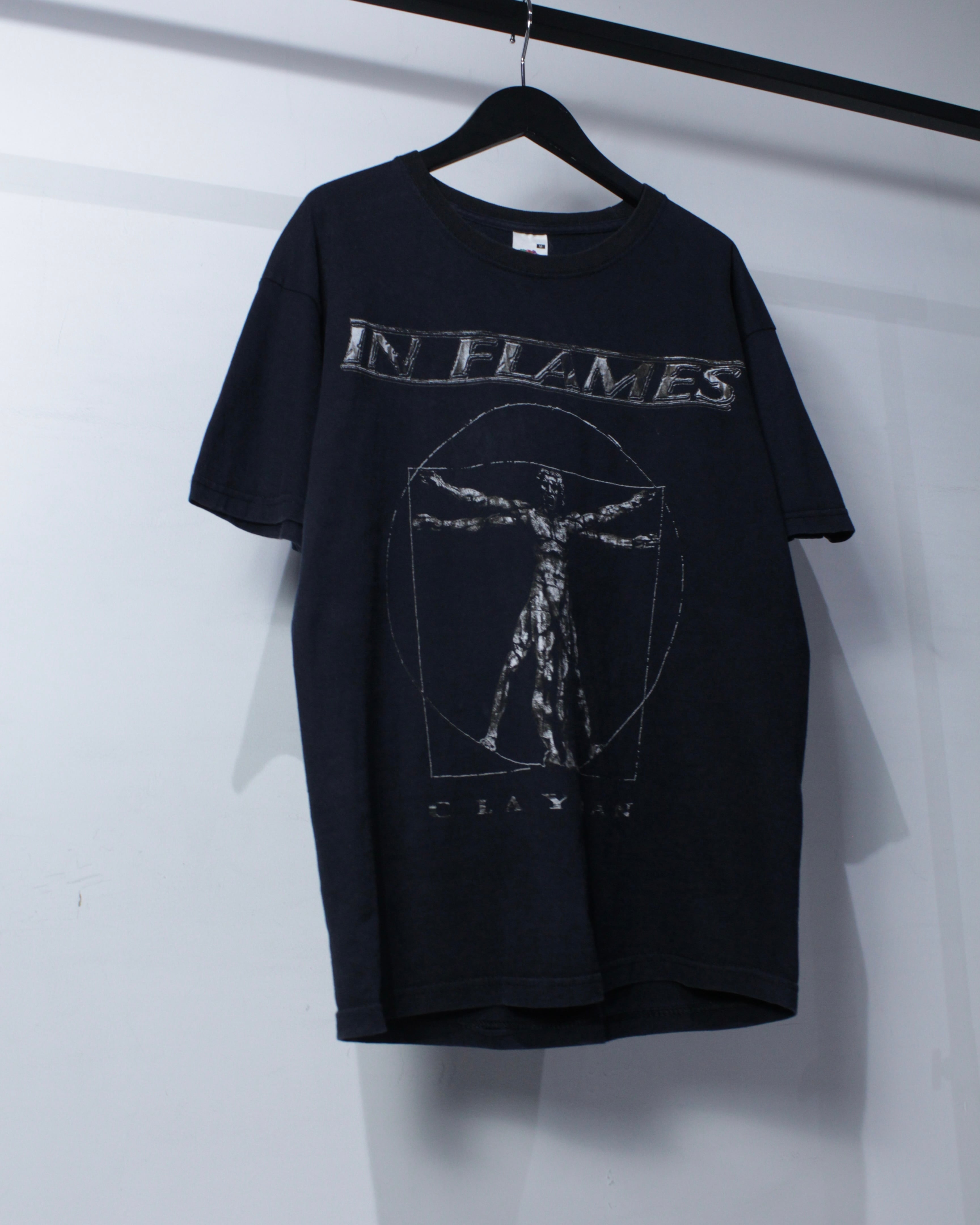 Caka BLACK】00's “In Flames”“Clayman” T-Shirt | Caka(カカ）下北沢