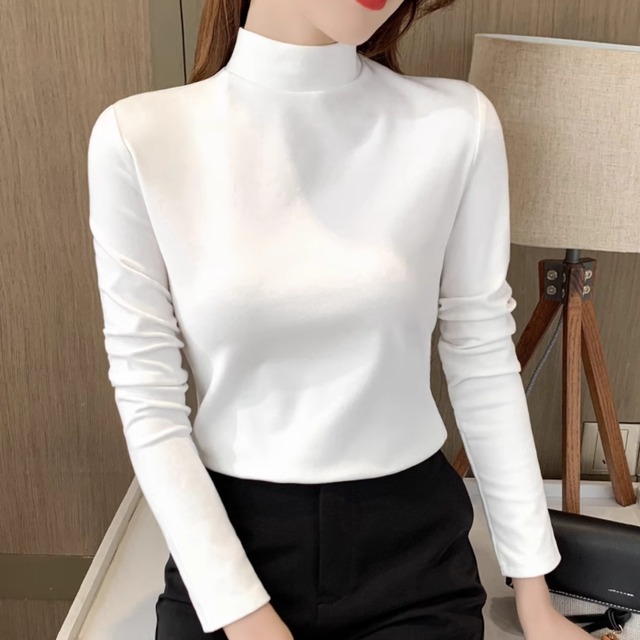 インナーハーフハイネックダウン（3color） A0865