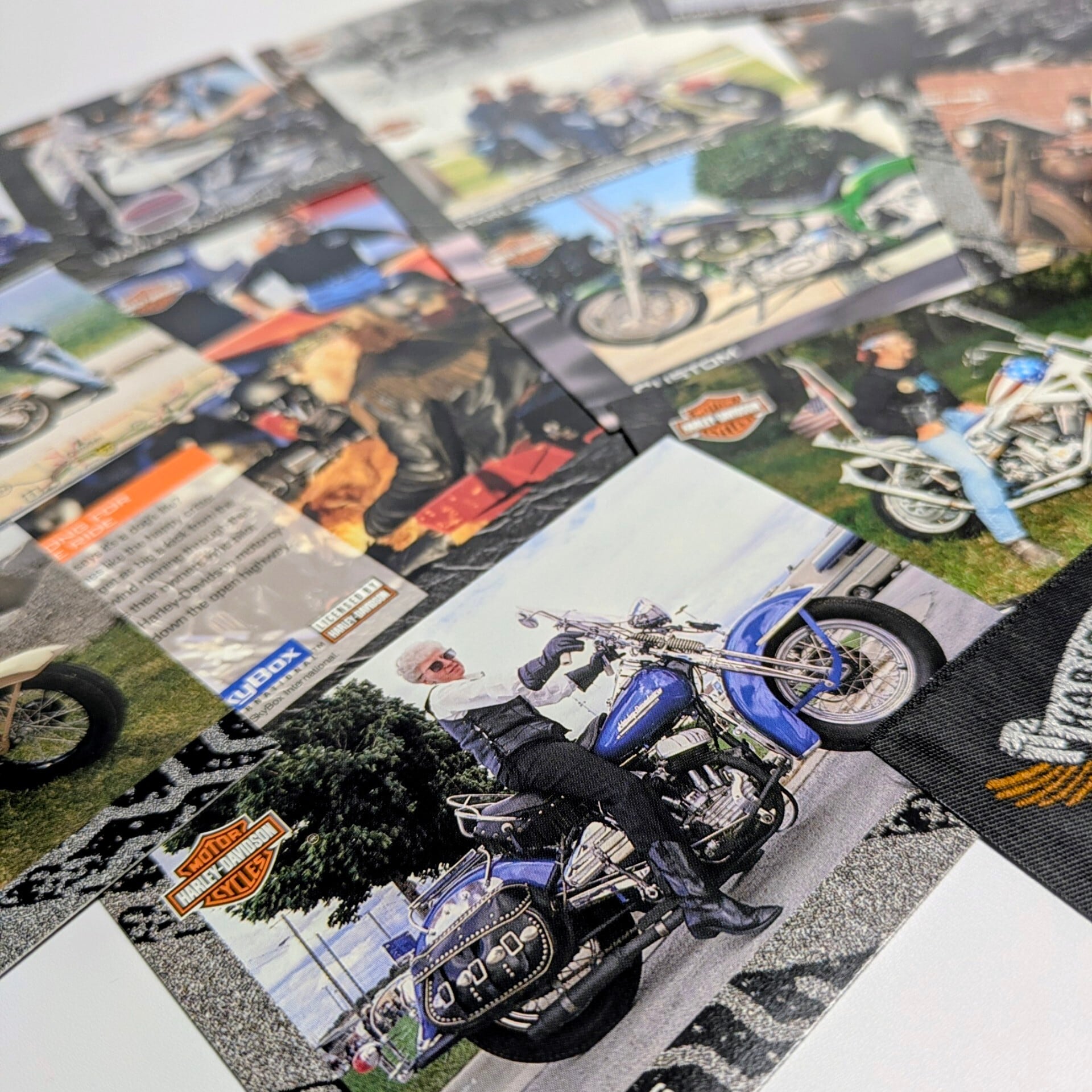 ☆送料無料！☆ VINTAGE 1994【 Harley-Davidson ( ハーレーダビッドソン ) 】トレーディングカード / トレカ 単品 （1個= 18CARDS＋1PATCH入）〚アメリカン雑貨 アメトイ〛