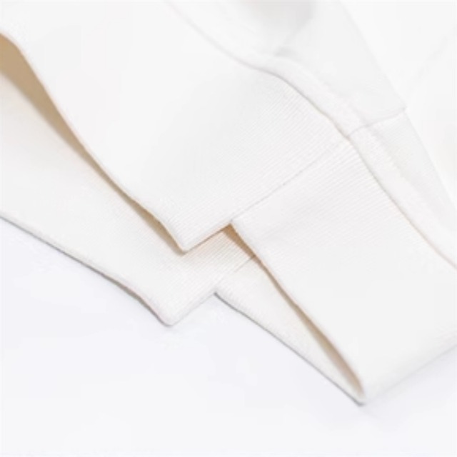 ウサギ刺繍ハーフネックスウェット　10942