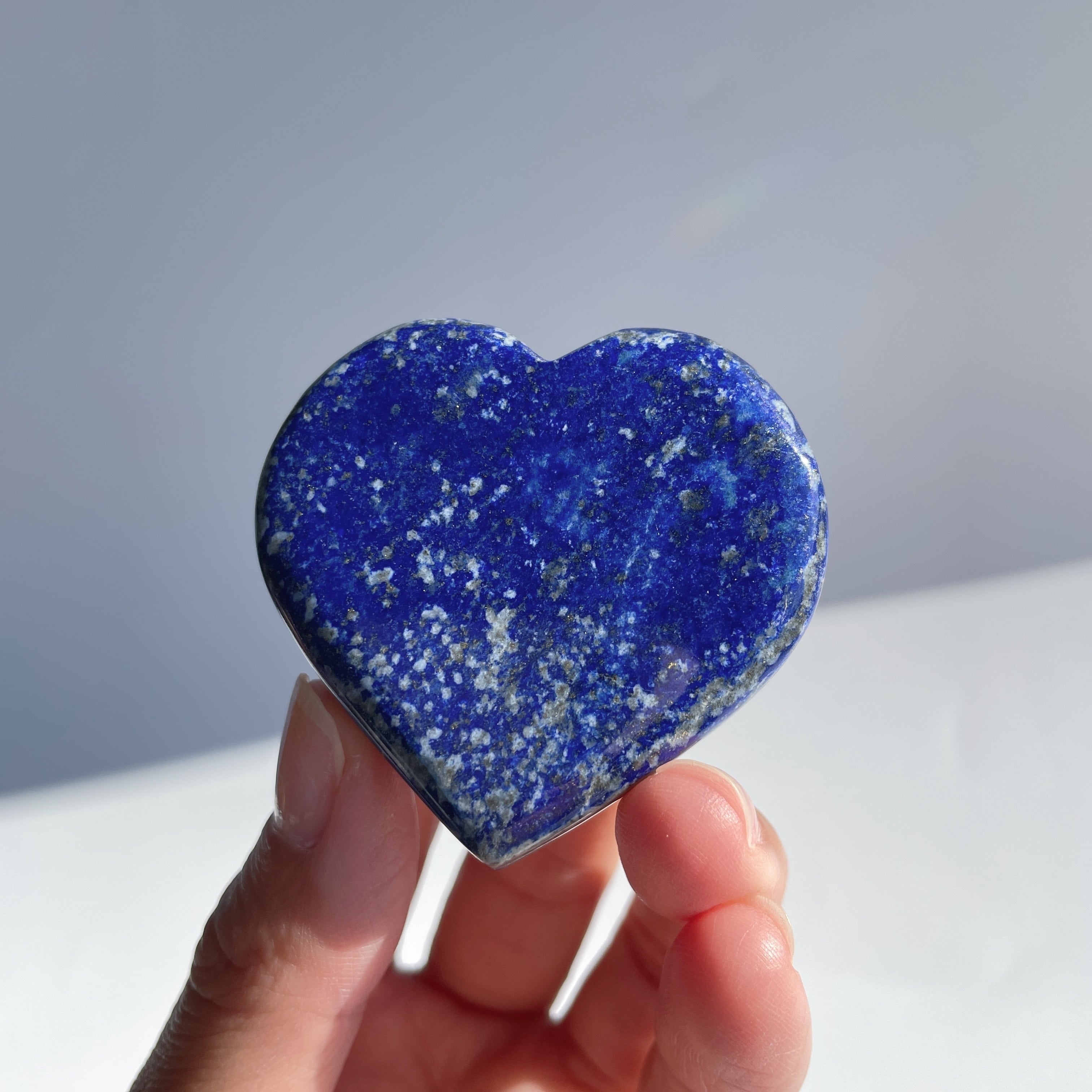 ラピスラズリ ハート型31♡Lapis Lazuli ♡天然石・パワーストーン