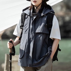 トレックパーカーベスト　J0113