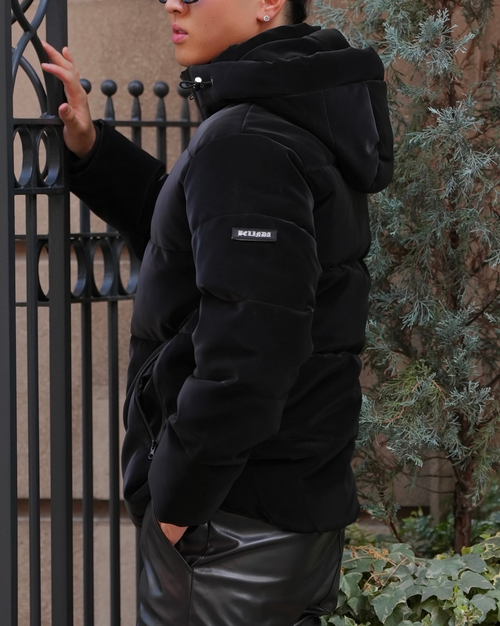 BELINDA/PUベルベットブルゾン【BEL-1007G】 | BELINDA OFFICIAL