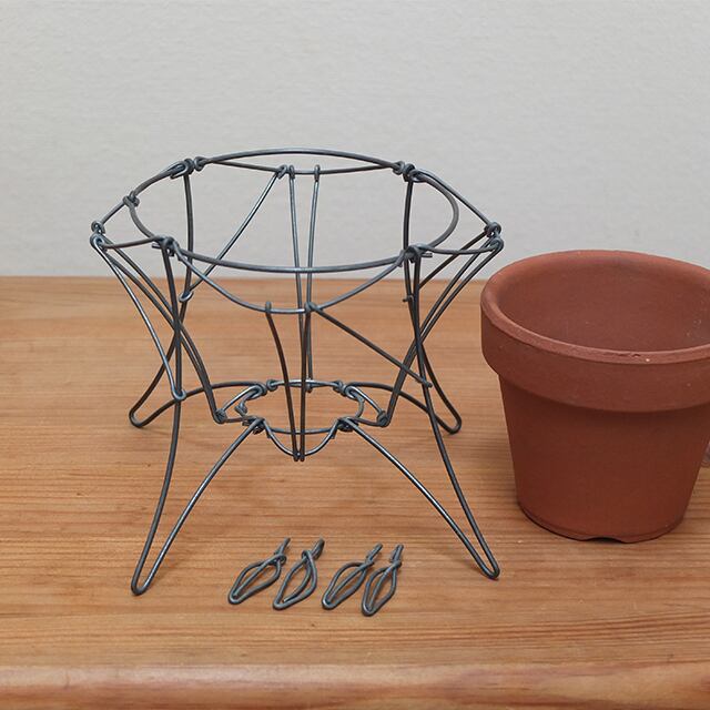 木製鉢カバー3個セット メッシュ植木鉢 鉢カバー マルチ植木鉢 3個セット 2号鉢 | Pay ID