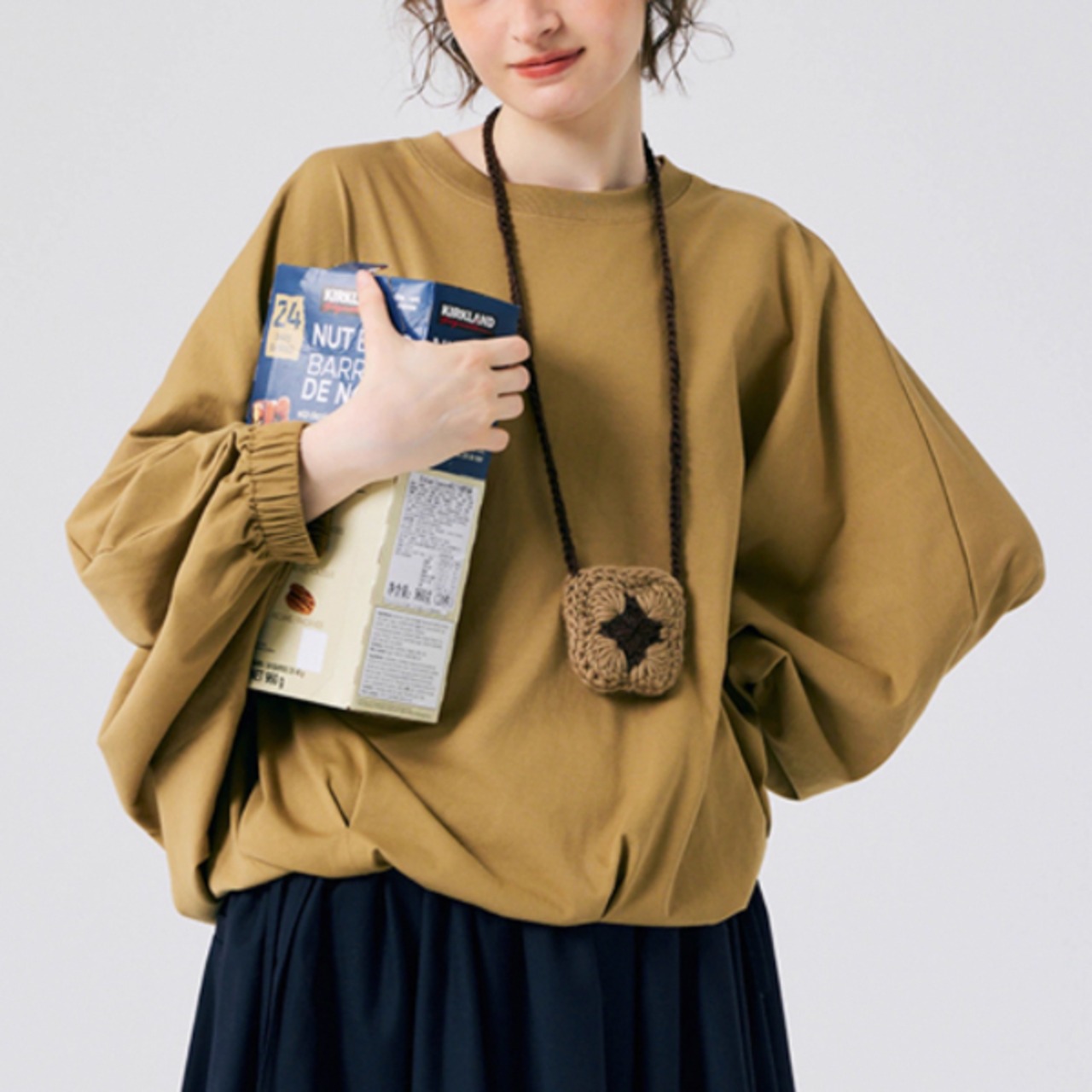 【2color】風をまとう午後のバットスリーブトップス 《P0261》