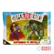 ハズブロ DC スーパーヒーローズ スーパーマン vs メタロ アクションフィギュア 開封箱入