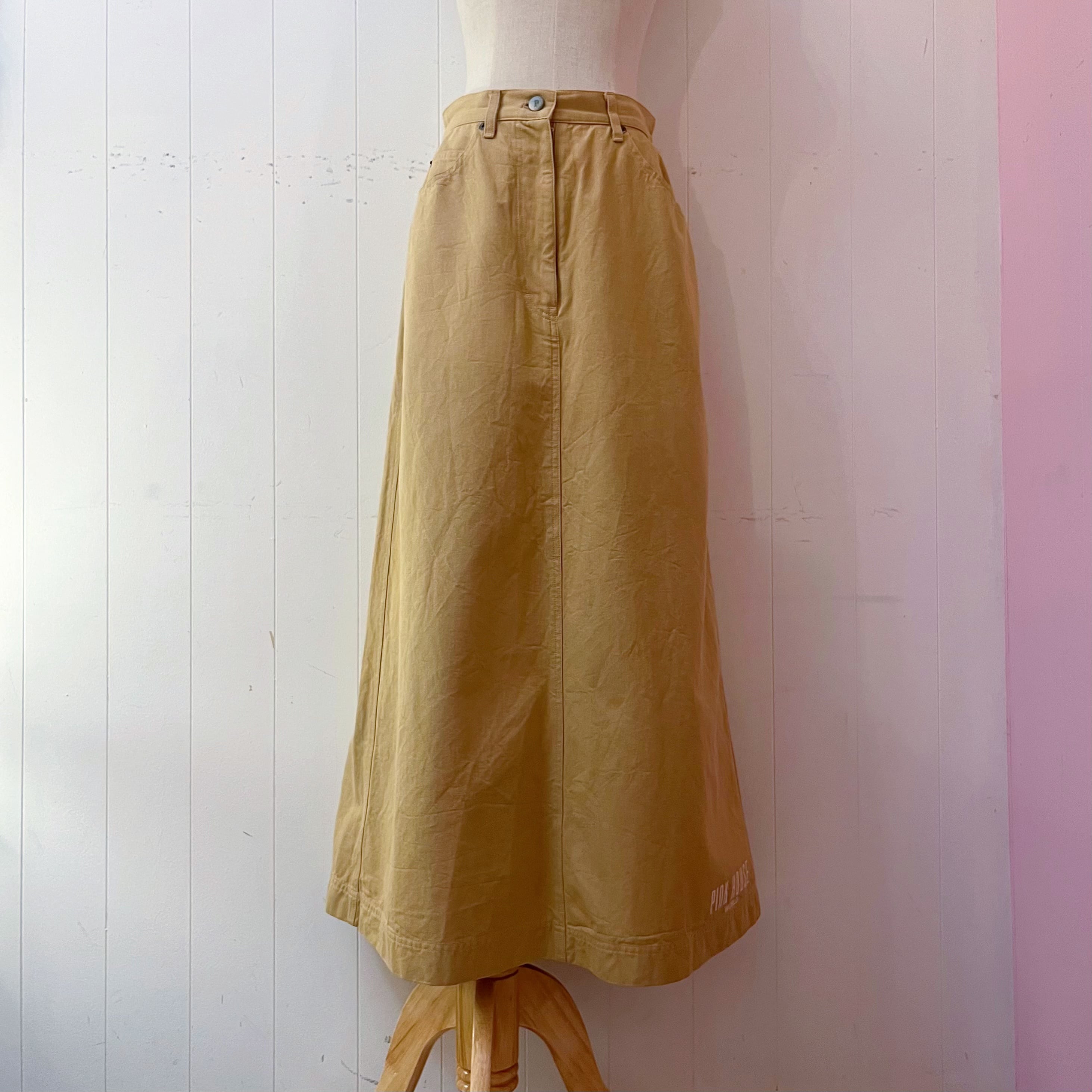 PINKHOUSE / wheel wappen long skirt