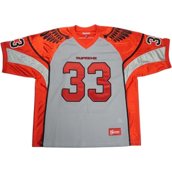 Size【M】 SUPREME シュプリーム 26SS Wings Football Jersey Grey