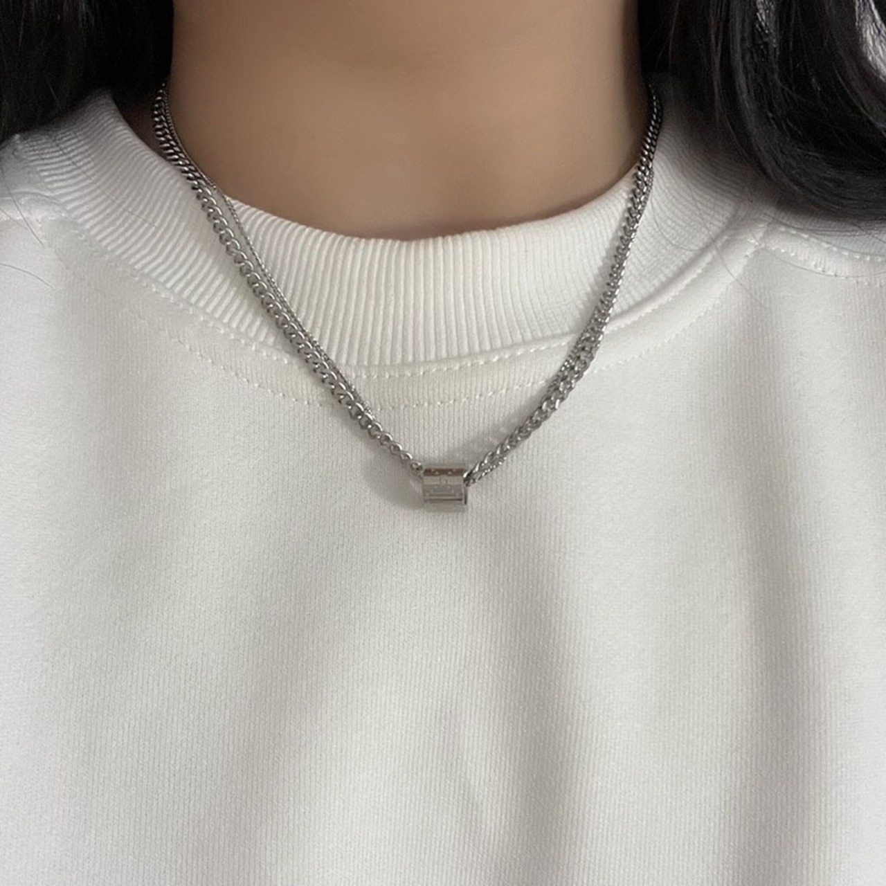 シルバー S925 silverring ネックレス