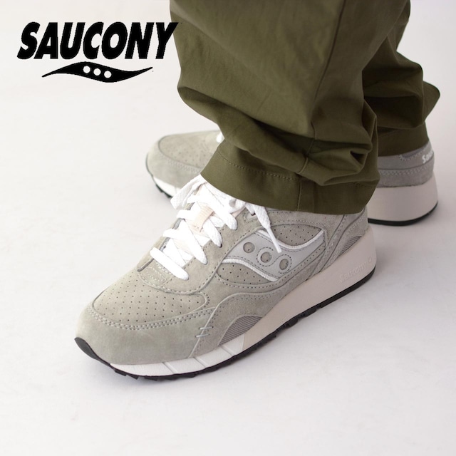 SAUCONY [サッカニー] SHADOW 6000 [s70662-4] シャドウ 6000・スニーカー・シンプル・カジュアル・天然皮革・スウェード・ローカット・GREY・MEN'S / LADY'S