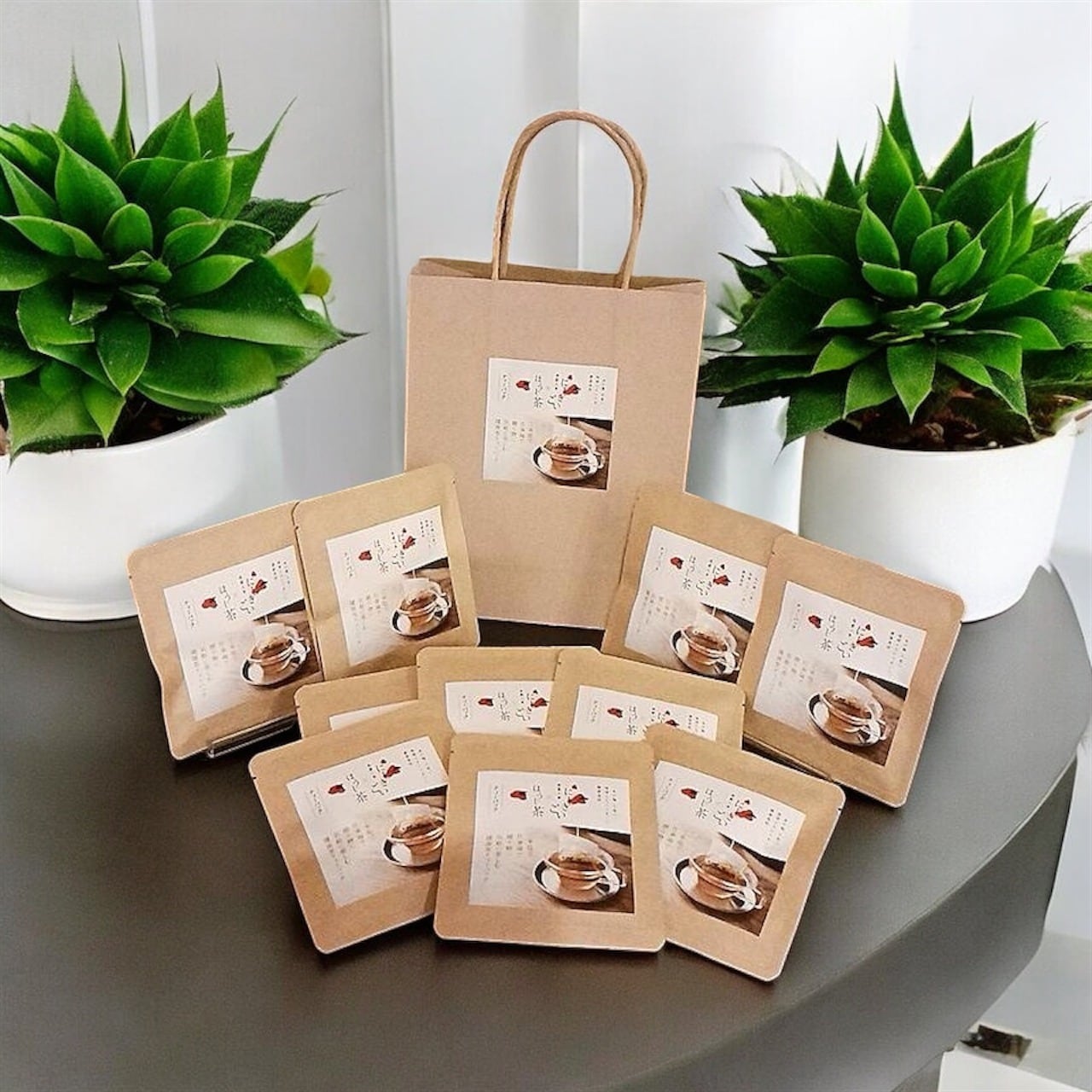 高麗人参×ほうじ茶TEAPACK 10 | 高麗人参にしきごい - ナカファーム