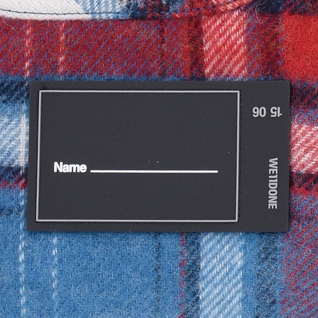 WE11DONE】CHECK ANORAK WOOL SHIRT | AYIN WE11DONE】CHECK ANORAK WOOL SHIRT | AYIN