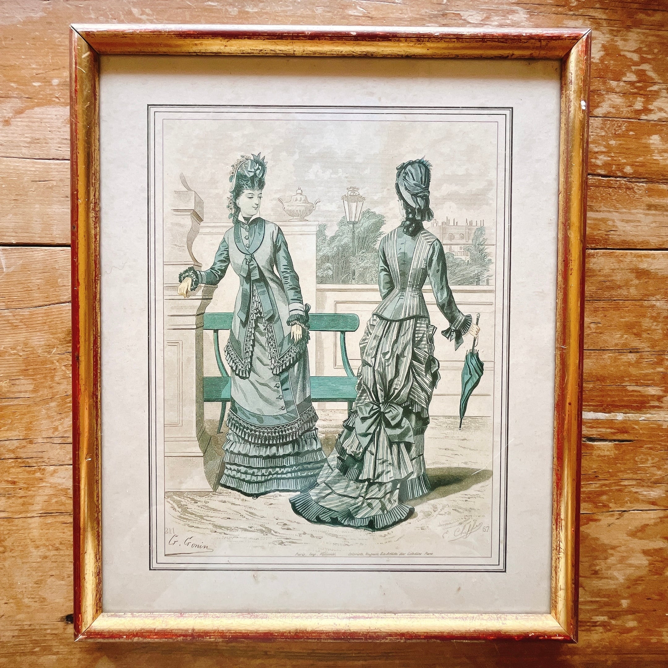 C パリの美しいモード画 C パリの美しいモード画 | gc.brocante
