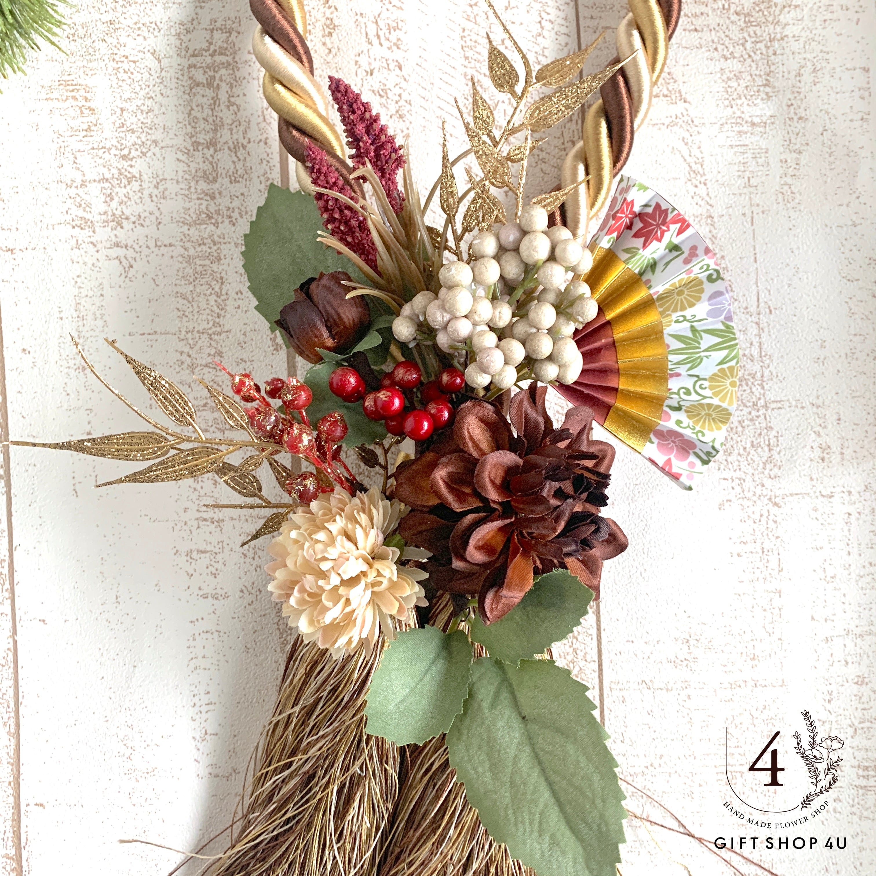 今年からの新作】【お正月】お正月飾り ワイヤータッセル飾り